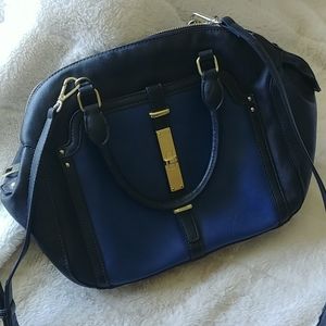 Nine West blue and black purse